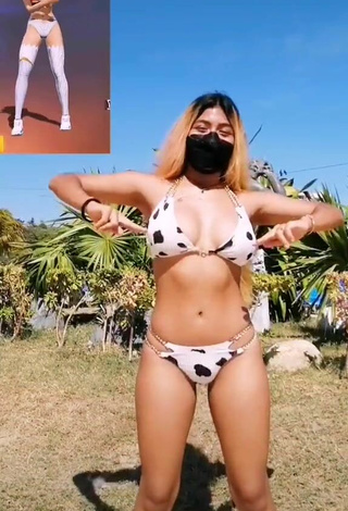 2. Sexy Lucy Alvarez Shows Cosplay while doing Sports Exercises and Bouncing Breasts