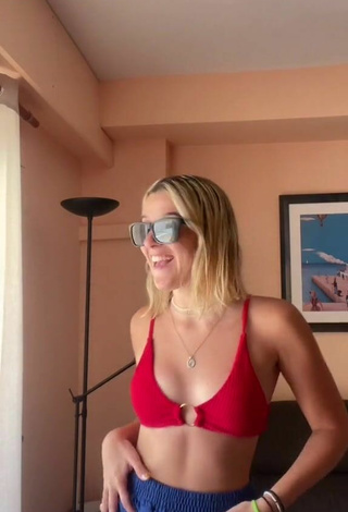 2. Sexy Mar Rubio in Red Bikini Top