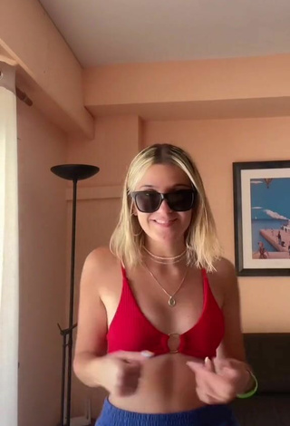 3. Sexy Mar Rubio in Red Bikini Top