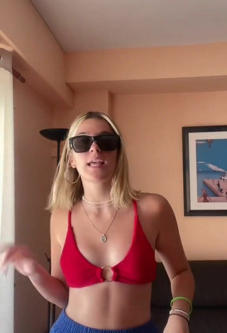 6. Sexy Mar Rubio in Red Bikini Top
