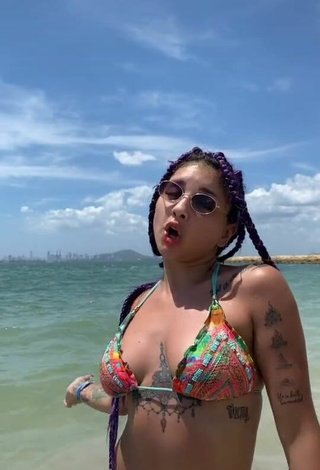 1. Sexy Paulina Usuga Shows Butt in the Sea