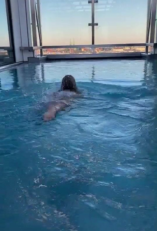 3. Wonderful Erna Husko Shows Butt at the Pool