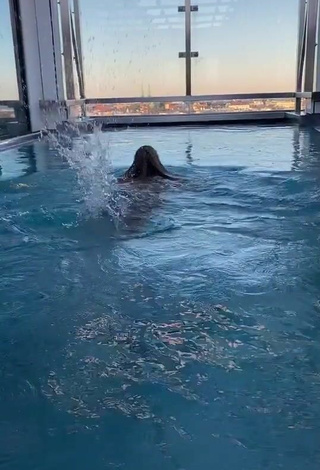 4. Wonderful Erna Husko Shows Butt at the Pool
