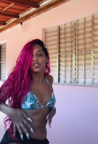 4. Sexy Michele Barros Shows Cleavage in Bikini Top
