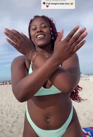 4. Hottest Skaibeauty Shows Nipples and Bouncing Tits at the Beach