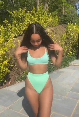 2. Sexy Leigh-Anne Pinnock Shows Cleavage in Bikini