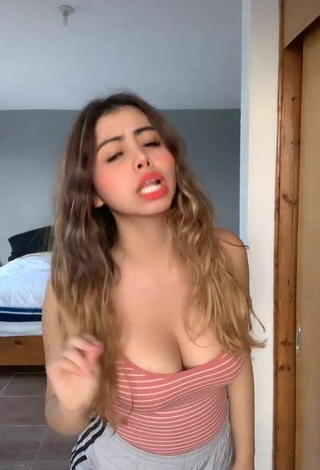 3. Matz Franco Shows her Inviting Decollete and Bouncing Boobs
