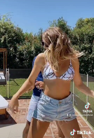 6. Sexy Micaela Lorena Viciconte Shows Cleavage in Bikini Top