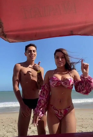 2. Hot Raissa Barbosa Shows Butt at the Beach