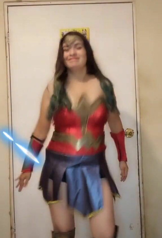 2. Sexy Cinthia Eguia Shows Cosplay and Bouncing Boobs