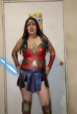 3. Sexy Cinthia Eguia Shows Cosplay and Bouncing Boobs