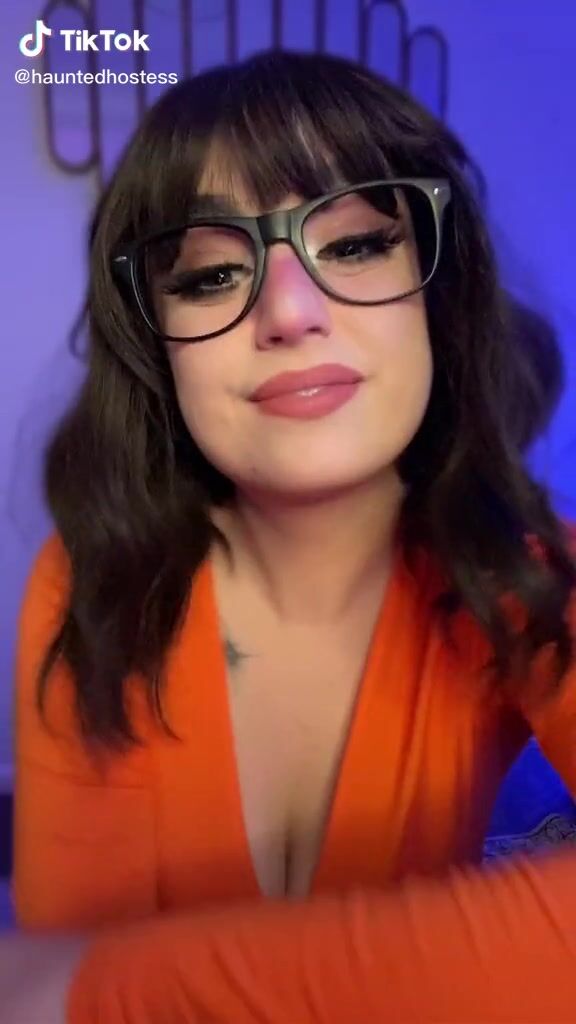 Hauntedhostess Shows Nice Cosplay and Bouncing Boobs | sexyfilter.com