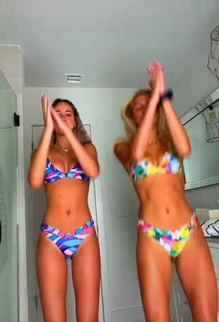 4. Sexy Jada Jenkins Shows Cleavage in Bikini and Bouncing Boobs
