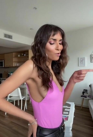 2. Sexy Monica Mamudo Shows Nipples Braless