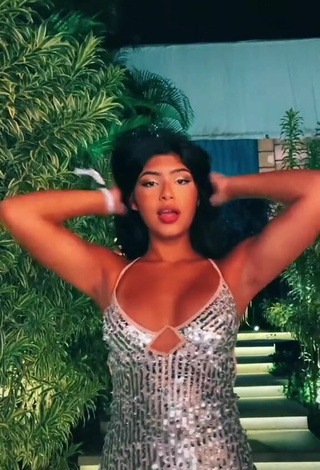 Sexy Thaina Amorim in Dress