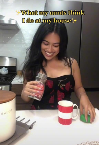 4. Sexy Violeta in Floral Dress