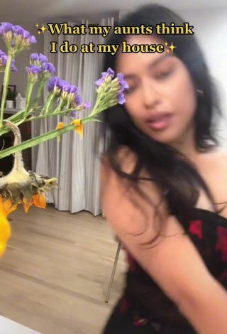 6. Sexy Violeta in Floral Dress