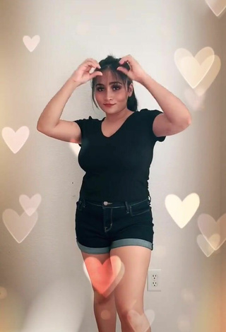 2. Sexy Heer Naik in Shorts