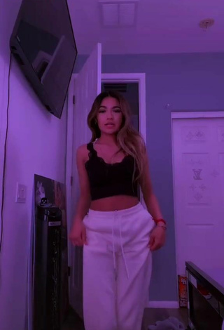 1. Sexy Emily in Black Crop Top