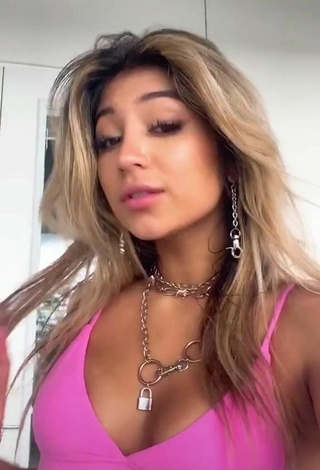 Hot Isabella Patel in Pink Bikini