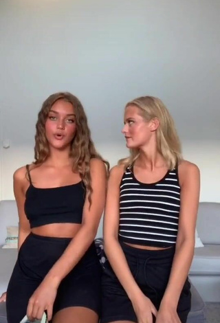 3. Sexy Isa & Nina Isanina in Crop Tops