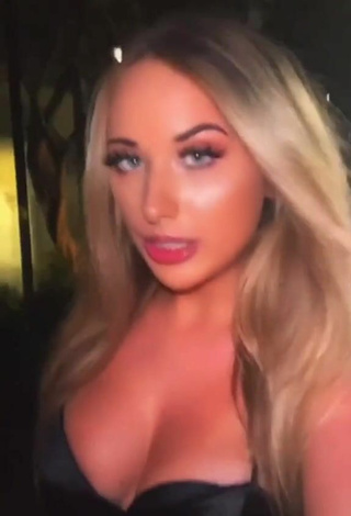 3. Sexy Ali Marie Shows Cleavage and Bouncing Breasts