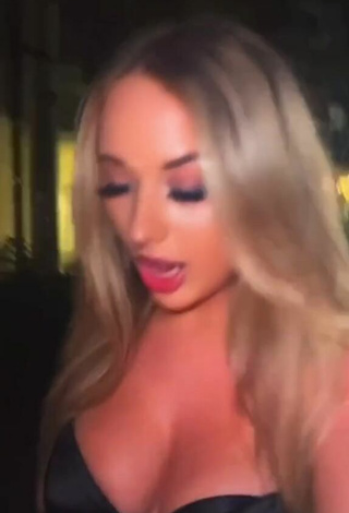 4. Sexy Ali Marie Shows Cleavage and Bouncing Breasts