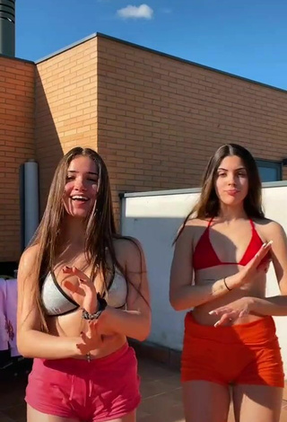 3. Cute Lucía Bellido in Red Bikini Top