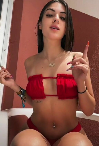 5. Cute Lucía Bellido in Red Bikini