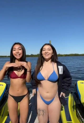 3. Sexy Jazlyn G Shows Butt on a Boat