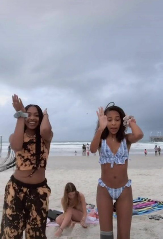 5. Amazing Jada Wesley in Hot Bikini at the Beach