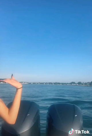 3. Hottie Isabella Diakomanolis in Bikini Top on a Boat
