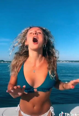 5. Sweetie Isabella Diakomanolis in Bikini Top on a Boat