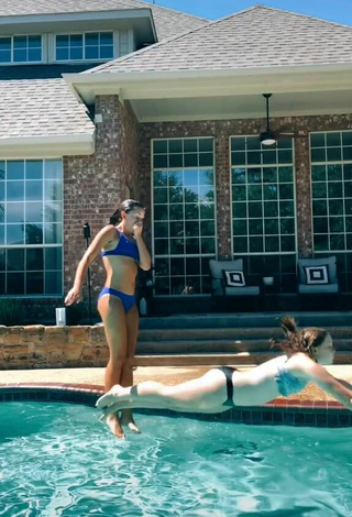 Sexy Kallie Hardin in Bikini at the Pool