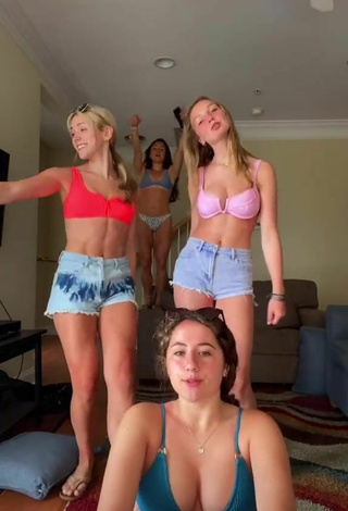 2. Sexy Katie Feeney in Bikini Top