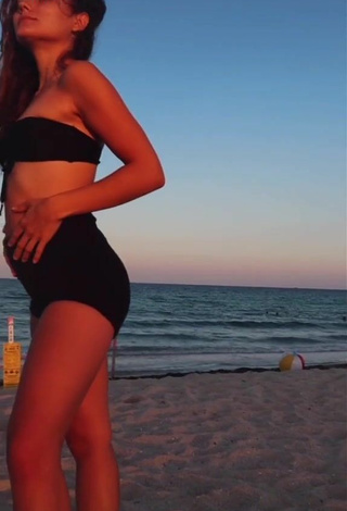 1. Cute Katy Hedges in Bikini Top at the Beach