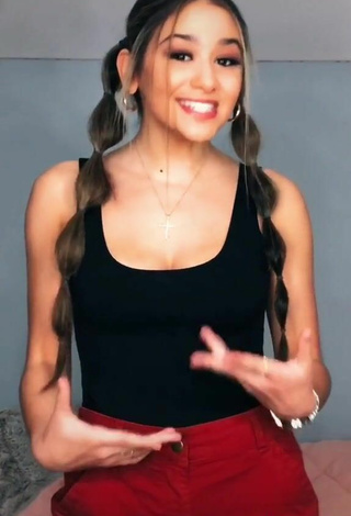3. Sexy Kayla Alkatib in Black Top