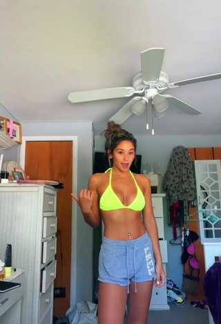 2. Sexy Kayla Alkatib in Bikini Top
