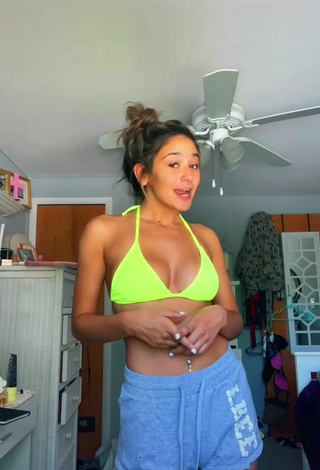 5. Sexy Kayla Alkatib in Bikini Top