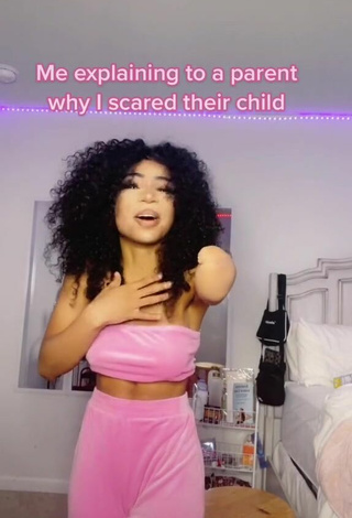 4. Sexy Destinee Faire in Pink Tube Top