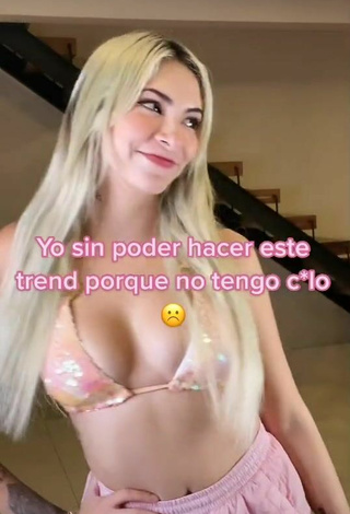 4. Sweetie Fer Moreno Shows Cleavage in Bikini Top
