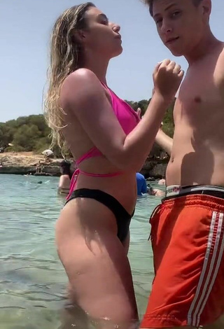 3. Sexy Grace of Toma in Firefly Rose Bikini Top in the Sea