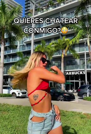 4. Sexy Jesca Jimenez in Red Bikini Top