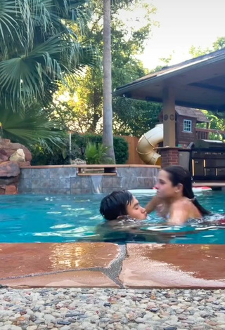 1. Sexy Maddie in Bikini at the Swimming Pool