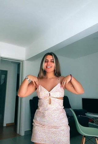2. Sexy Maria Nunes in Dress