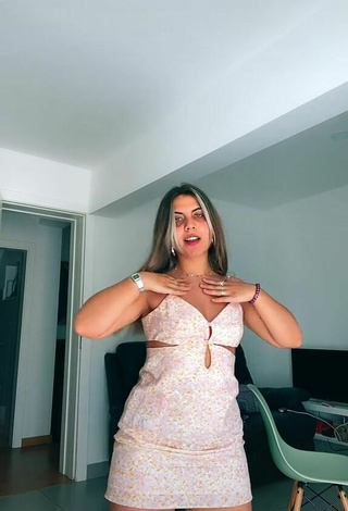 3. Sexy Maria Nunes in Dress