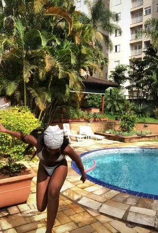 2. Sexy MC Soffia in Thong and Bouncing Boobs