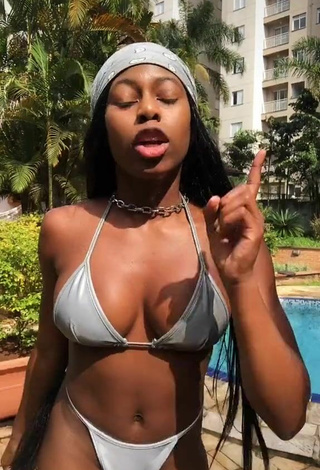 4. Sexy MC Soffia in Thong and Bouncing Boobs