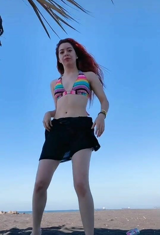 2. Sexy Cibely in Bikini Top at the Beach