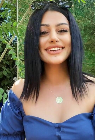 2. Sexy Arzu Kalkan in Blue Top